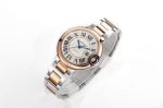 SJ Factory Cartier 33MM in Diameter Automatic Mechanical Movement Rose Gold Bezel Lady Watch